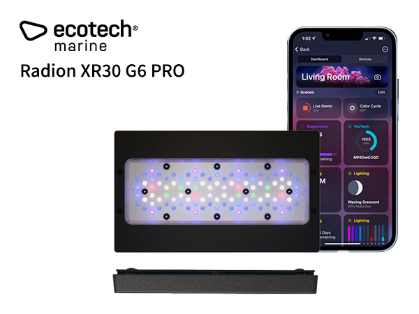 直売所店舗 海水/サンゴ用LED Radion XR30 PRO G6 中古/使用６か月 魚